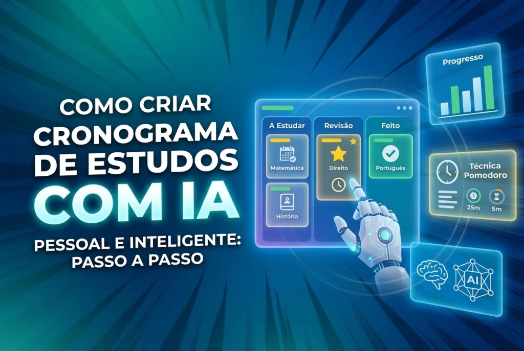 Como Criar um Cronograma de Estudos Personalizado Usando IA